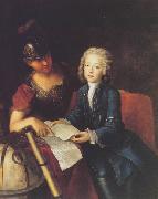 antoine pesne Jean Philippe oil on canvas